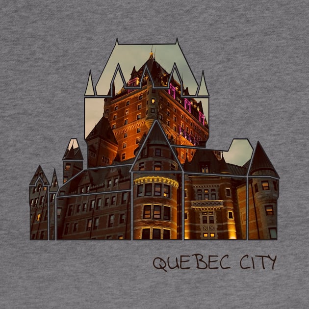 Quebec City Chateau Frontenac by Maki Graphics